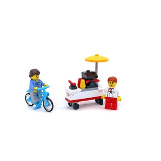 Foto 2 | Soporte Para Salchichas Toy Lego Exclusive Creator 40078 Con 2 Minifiguras - Venta Internacional.