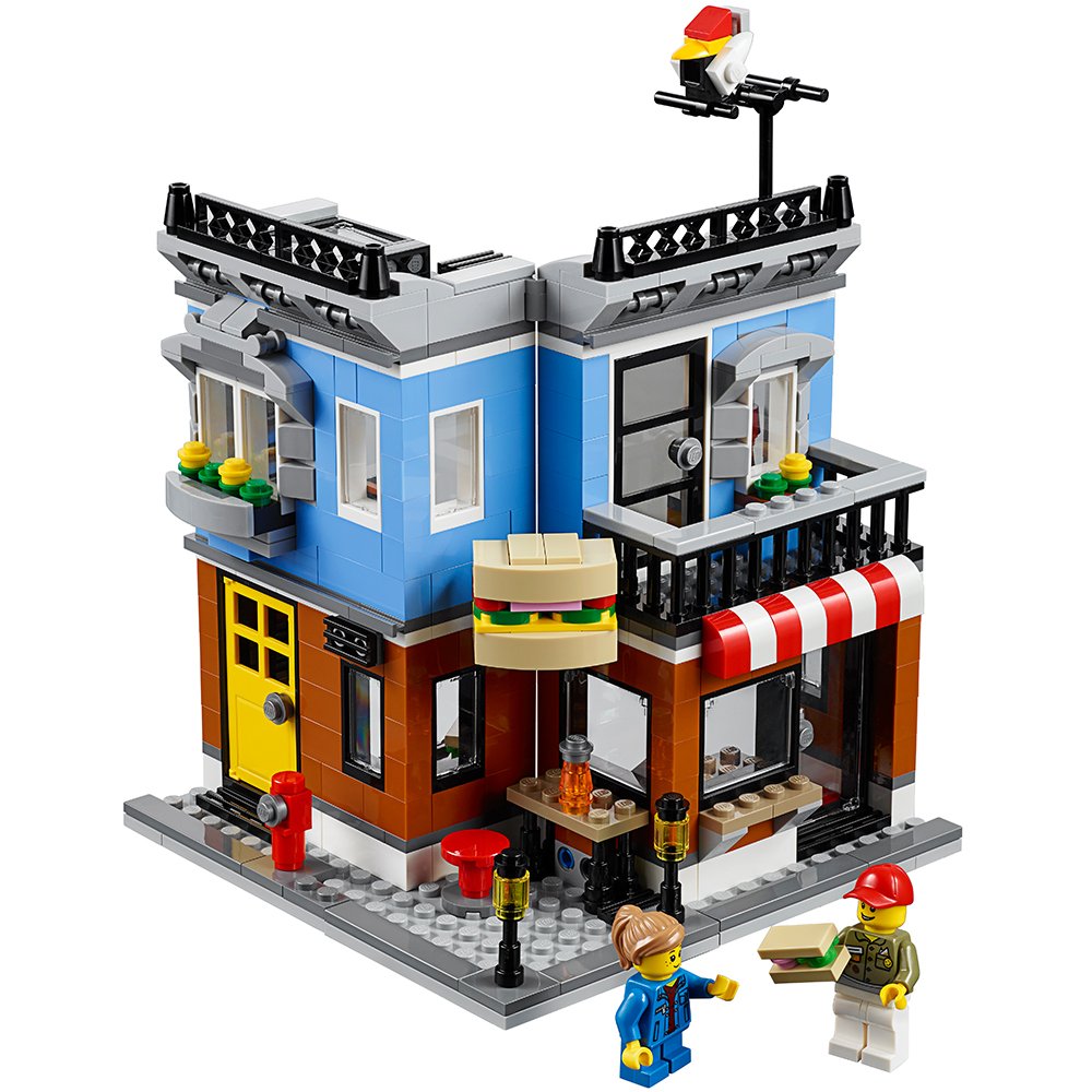 Foto 1 | Juguete De Construcción Lego Creator Corner Deli 31050, 467 Piezas - Venta Internacional.