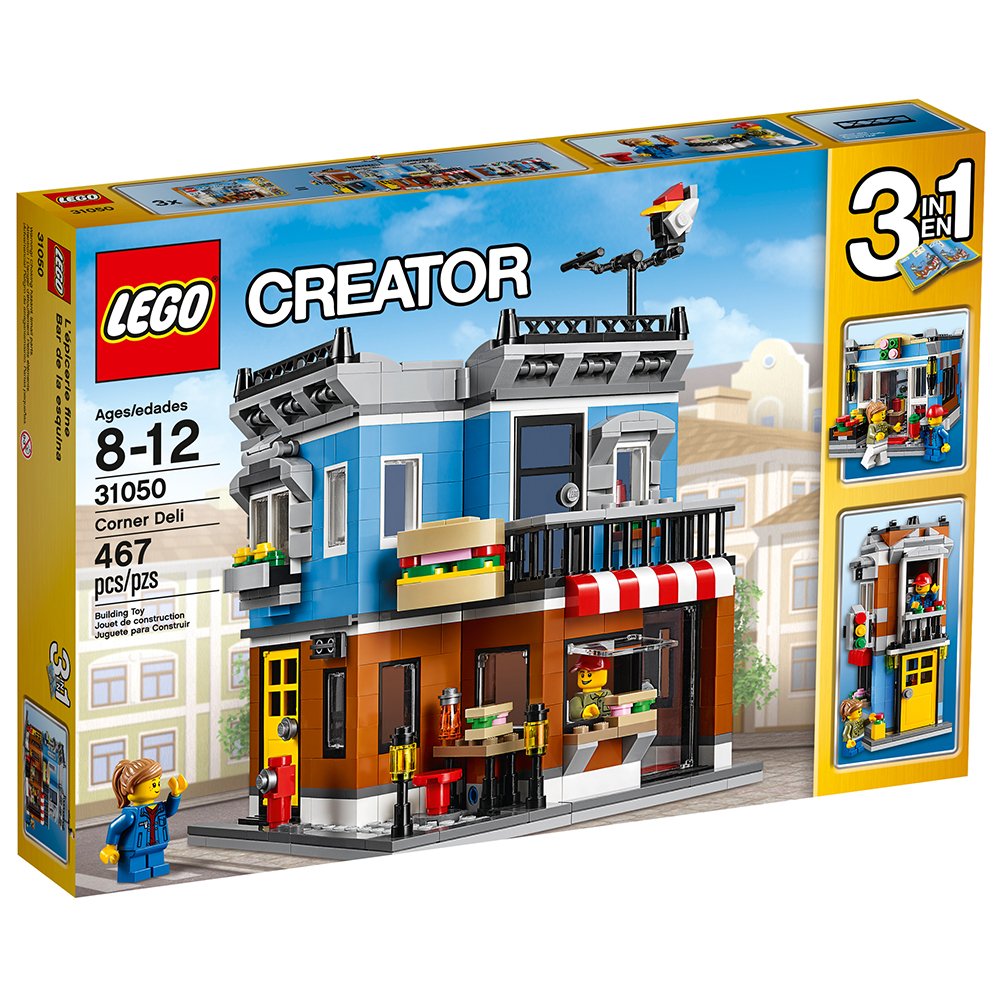 Foto 5 | Juguete De Construcción Lego Creator Corner Deli 31050, 467 Piezas - Venta Internacional.