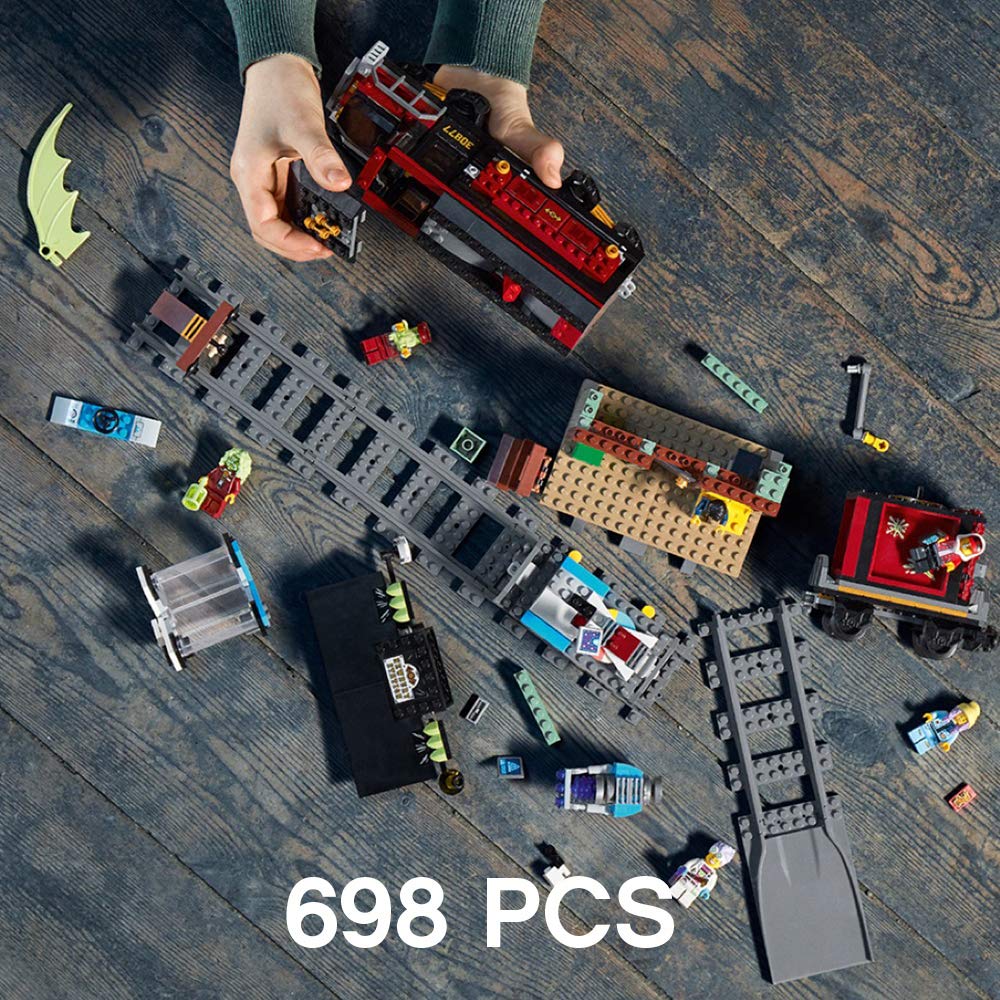 Foto 6 | Kit De Construcción Lego Hidden Side Ghost Train Express 70424 - Venta Internacional.