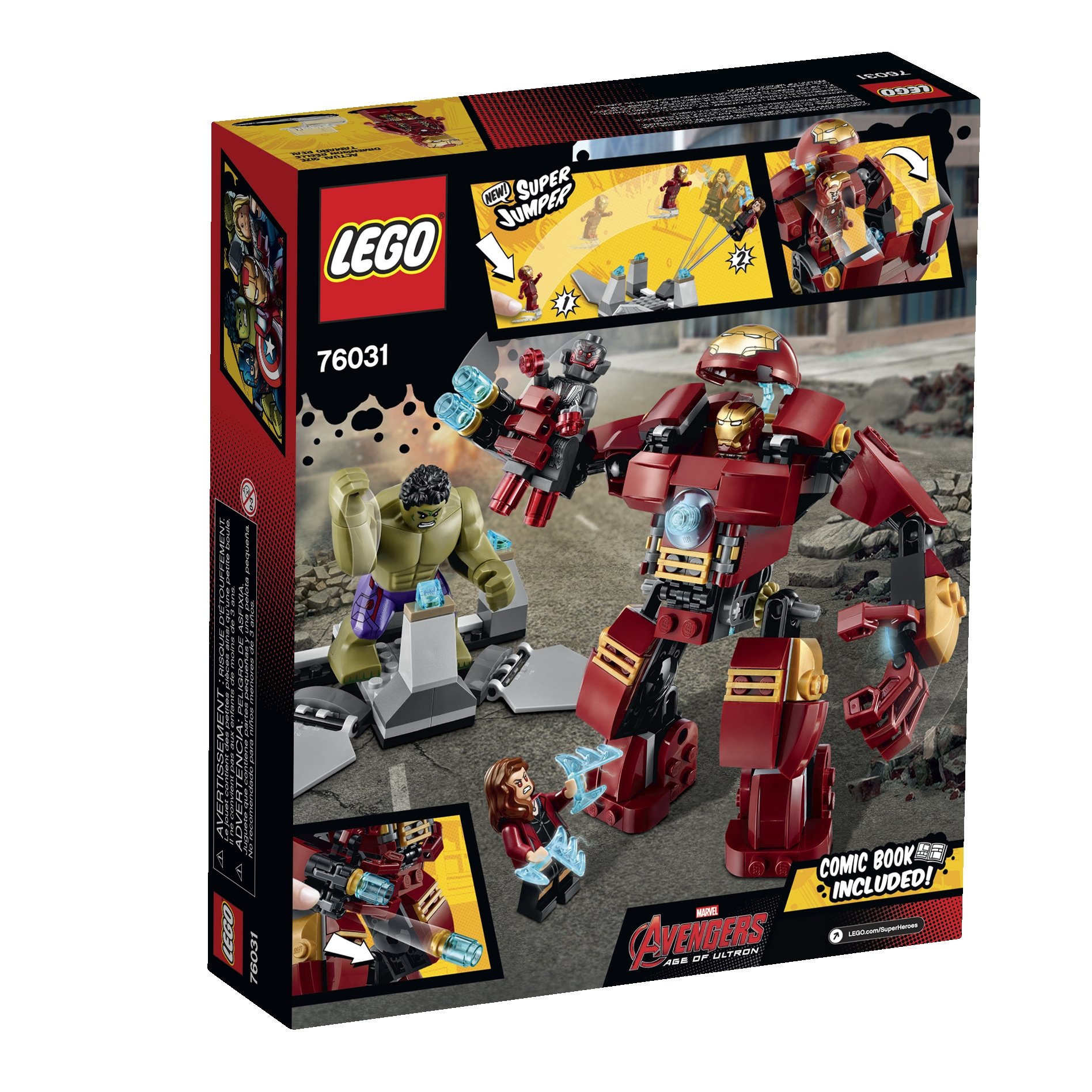 Foto 4 pulgar | Superhéroes De Juguete Lego The Hulk Buster Smash - Venta Internacional.