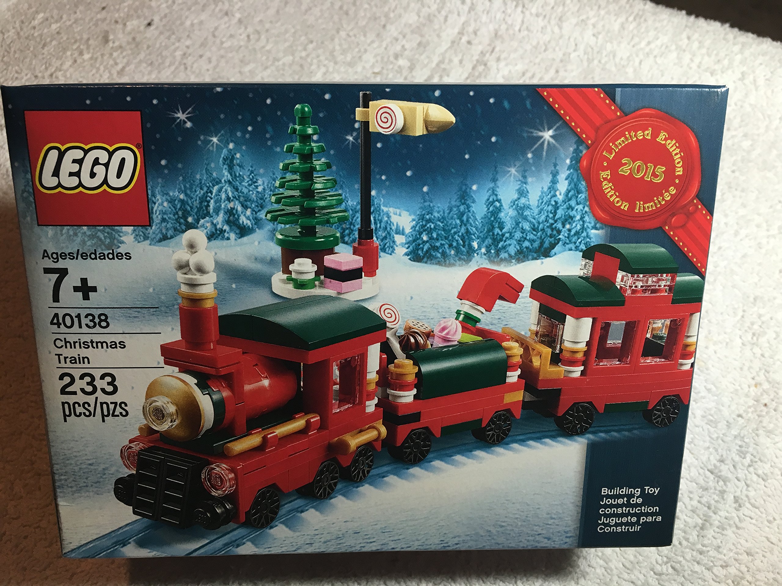 Foto 2 pulgar | Toy Lego Holiday Train, Edición Limitada 2015, Set 40138 - Venta Internacional.