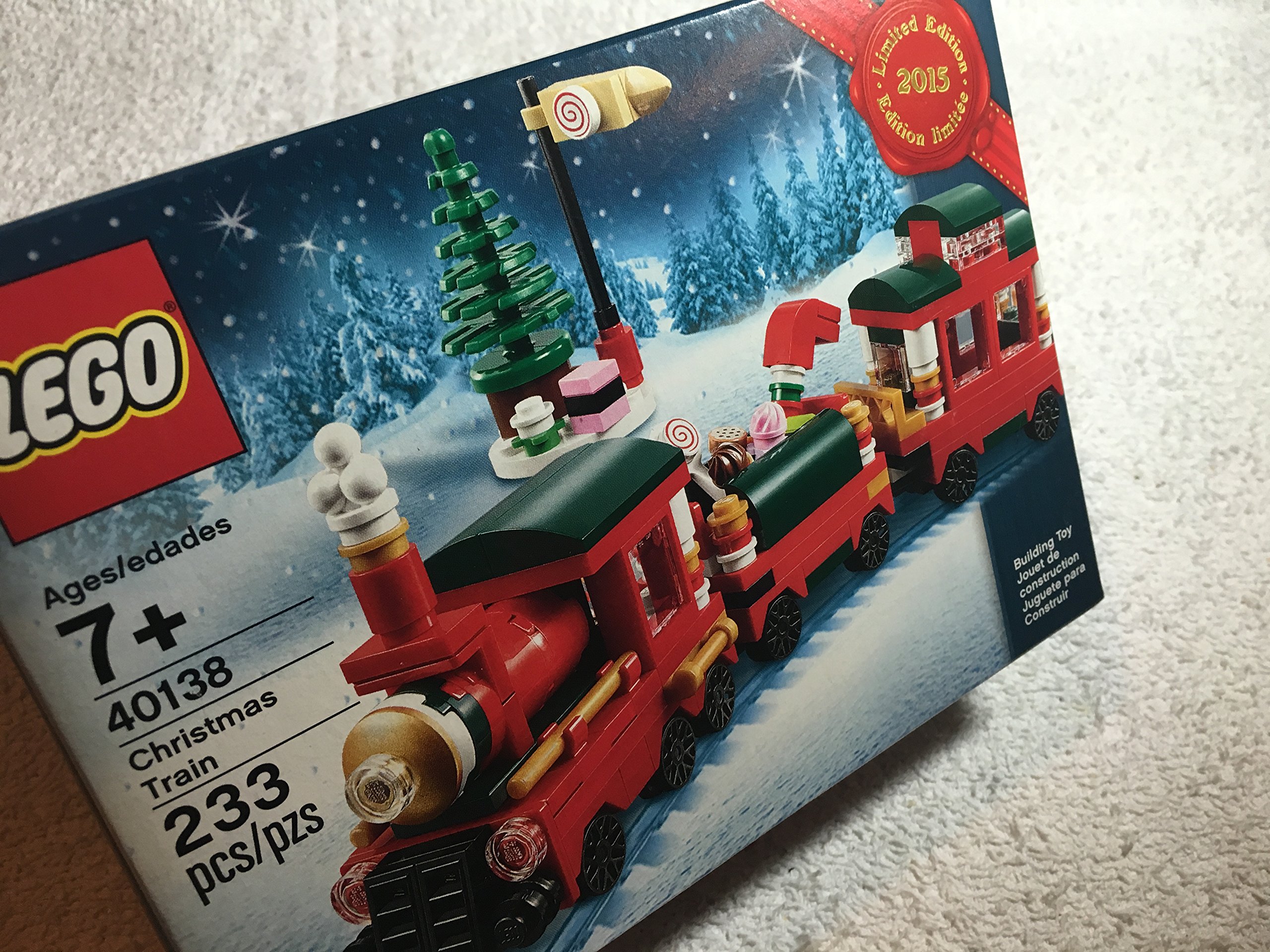 Foto 3 pulgar | Toy Lego Holiday Train, Edición Limitada 2015, Set 40138 - Venta Internacional.