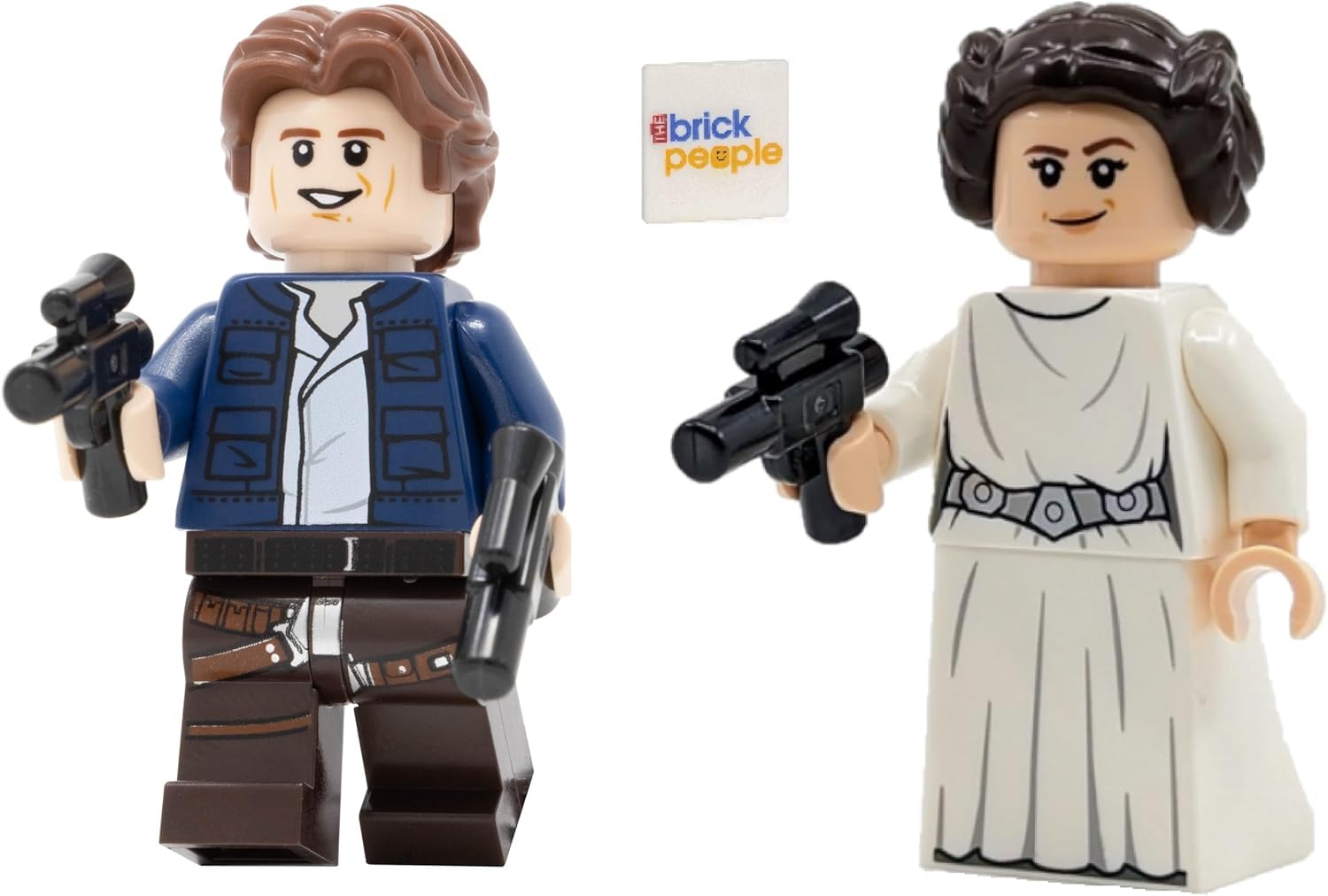 Foto 2 pulgar | Minifigura Lego Star Wars Han Solo Y La Princesa Leia - Venta Internacional.