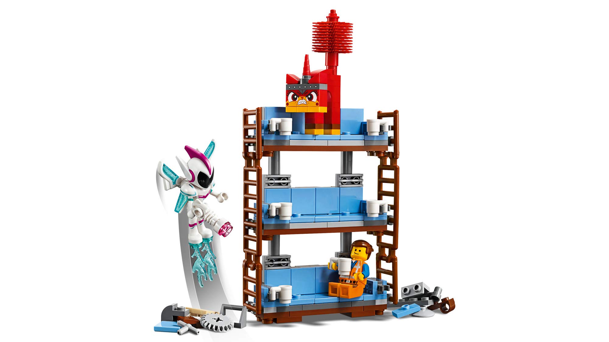 Foto 7 | Toy Lego The Lego Movie 2 El Robot De Sofá De Tres Pisos De Emmet - Venta Internacional.