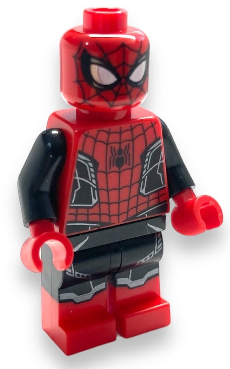 Foto 3 pulgar | Minifigura Lego Superheroes De Spider-man Con Traje Mejorado - Venta Internacional.