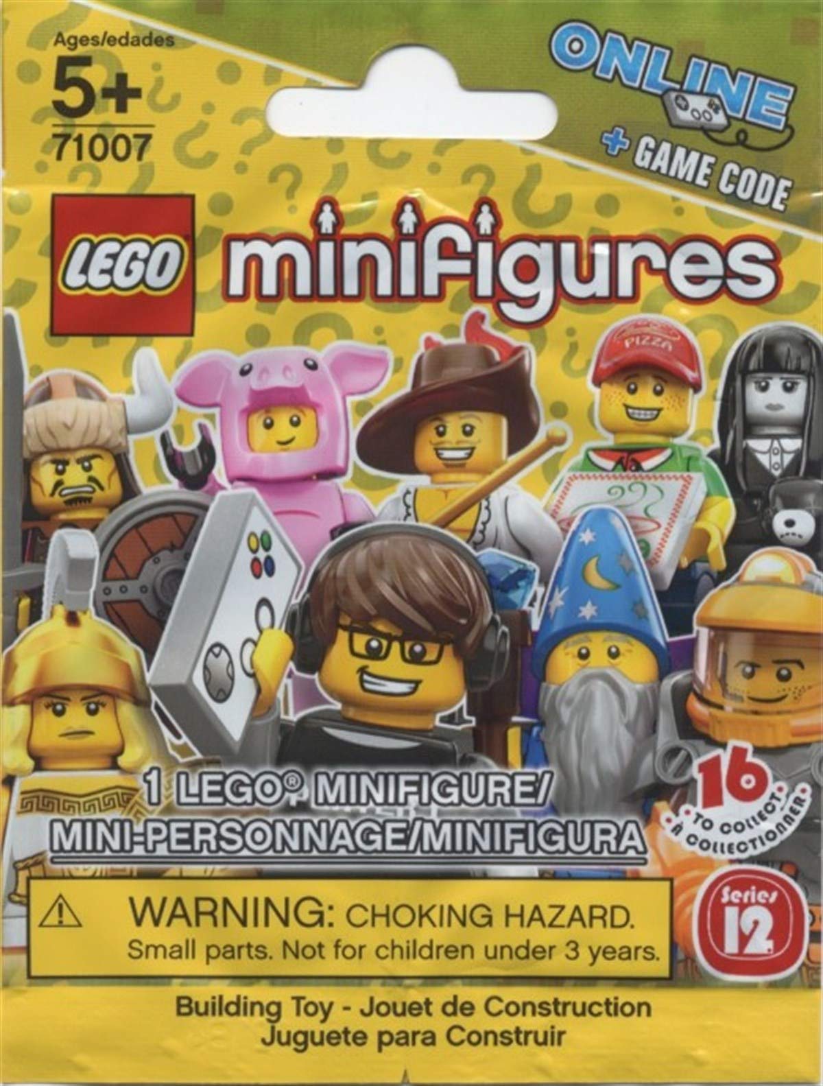 Foto 2 | Minifigura Coleccionable Lego Serie 12 Rock Star 71007 Sellada - Venta Internacional.