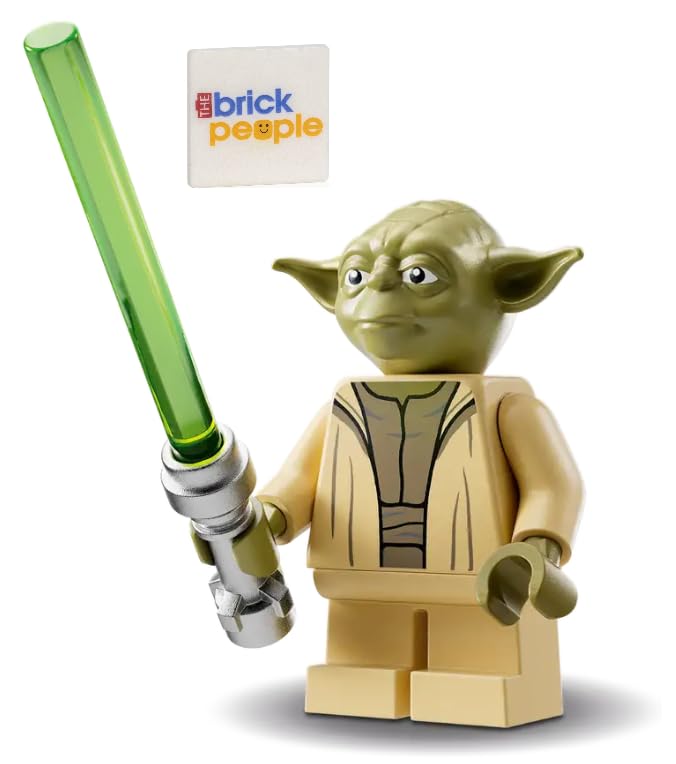 Foto 2 pulgar | Minifigura De Yoda Lego Star Wars De Juguete Con Espada Láser Y Palo - Venta Internacional.