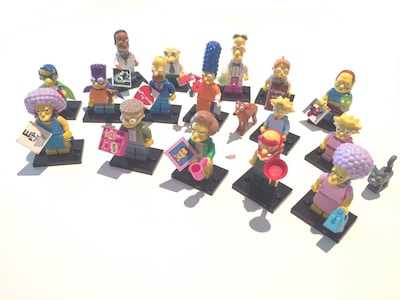 Foto 1 | Minifiguras Lego Simpsons Series 2 71009 Set Completo De 16 - Venta Internacional.