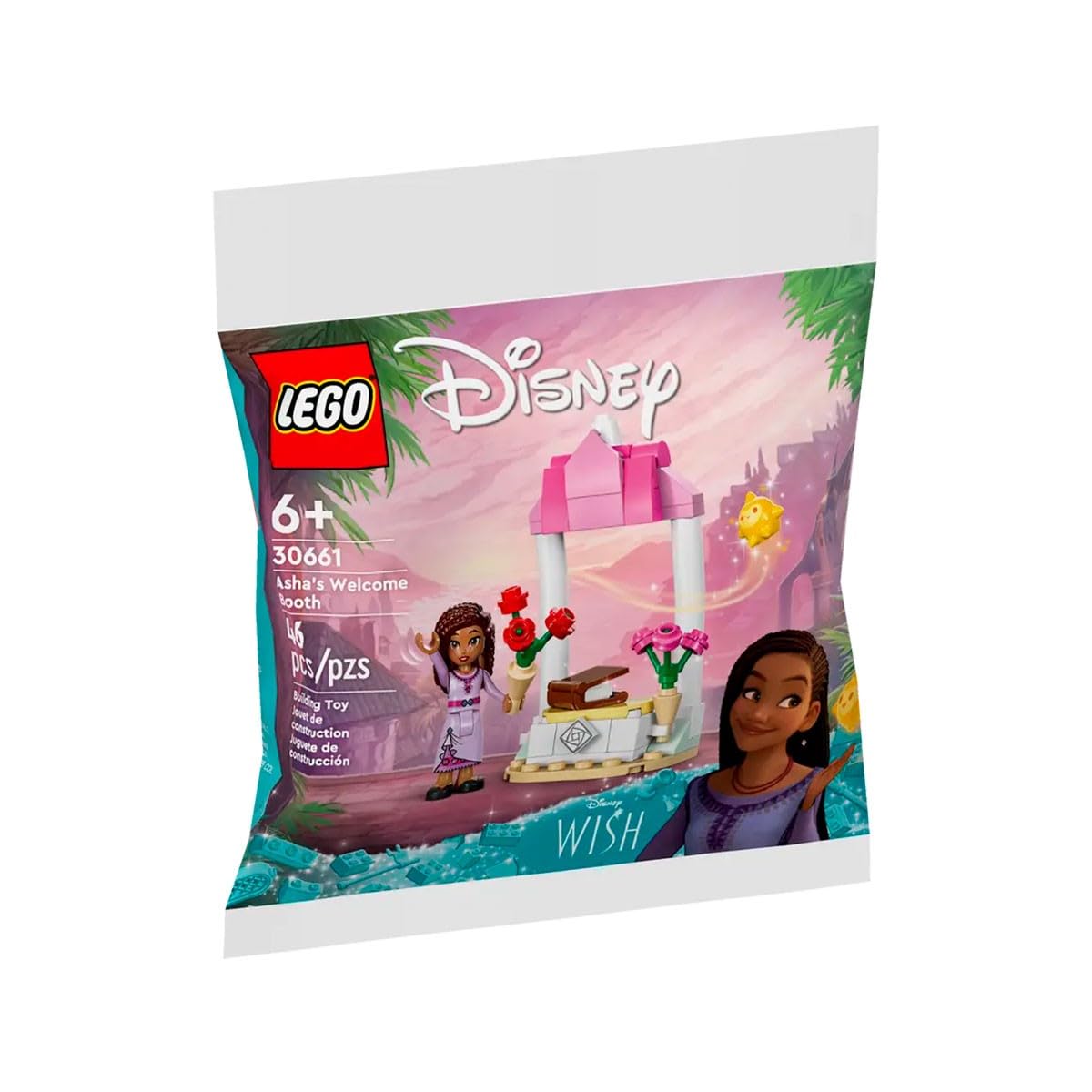 Foto 3 pulgar | Stand De Bienvenida Lego Disney Asha's 30661 - Venta Internacional.