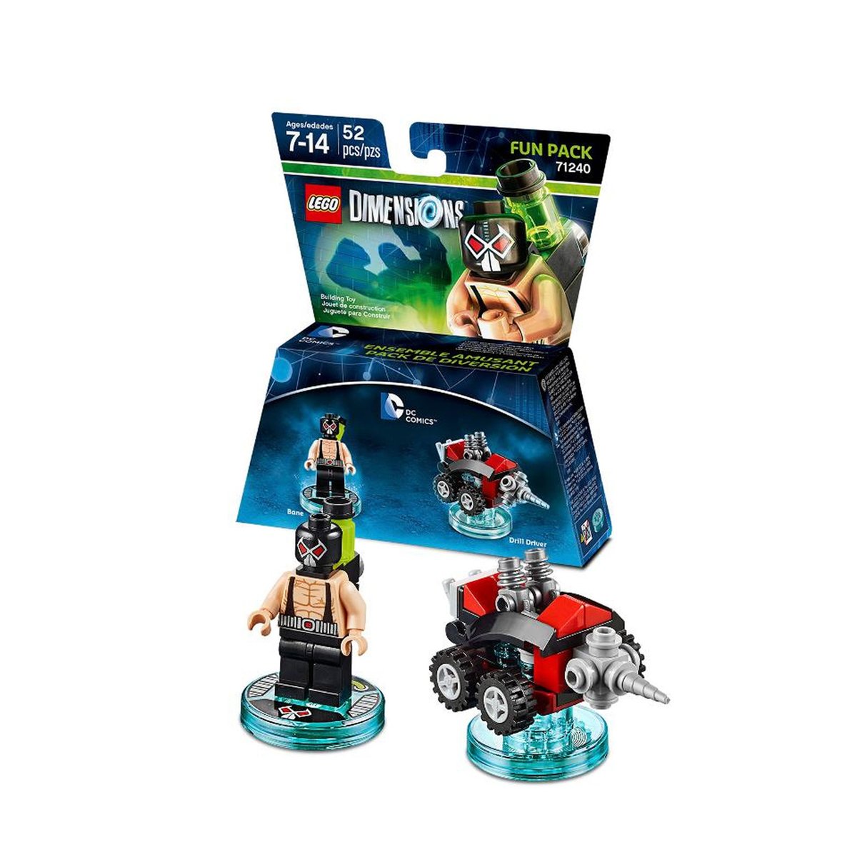 Foto 2 pulgar | Divertido Paquete Lego Dimensions Dc Bane Para Los Fanáticos De Bane - Venta Internacional.