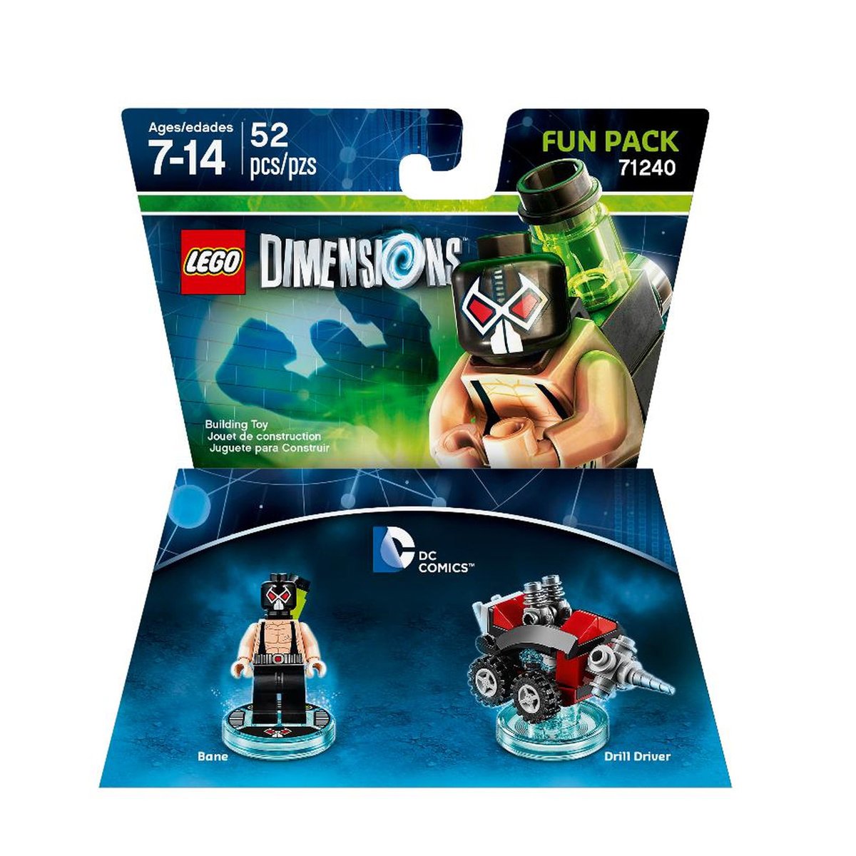 Foto 3 pulgar | Divertido Paquete Lego Dimensions Dc Bane Para Los Fanáticos De Bane - Venta Internacional.
