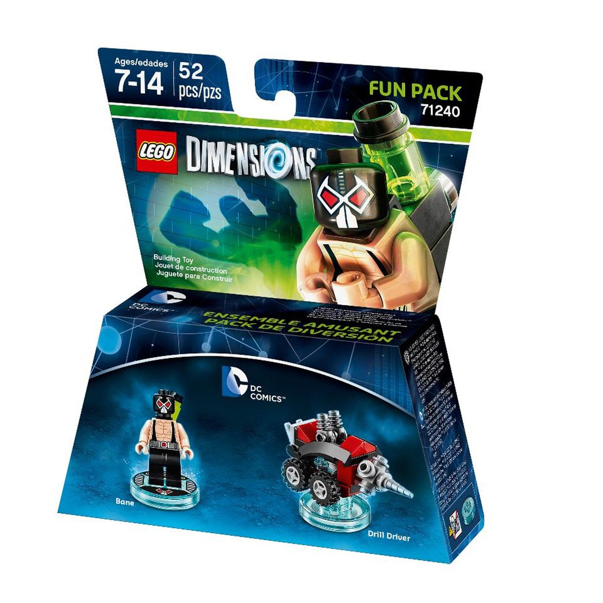 Foto 4 pulgar | Divertido Paquete Lego Dimensions Dc Bane Para Los Fanáticos De Bane - Venta Internacional.