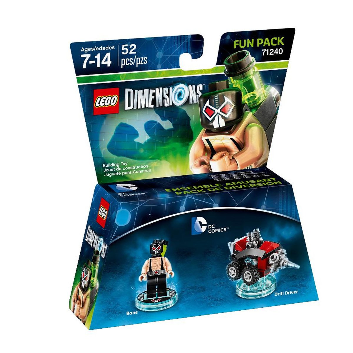 Foto 5 pulgar | Divertido Paquete Lego Dimensions Dc Bane Para Los Fanáticos De Bane - Venta Internacional.