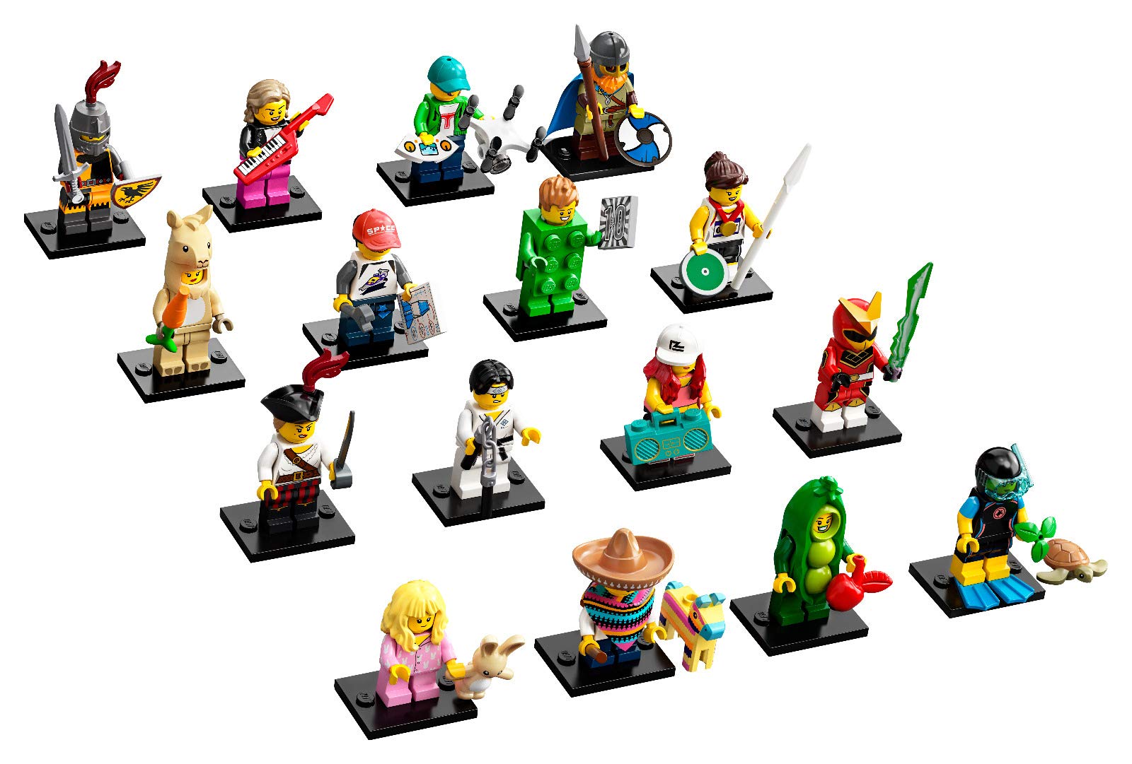 Foto 4 pulgar | Minifiguras Lego Collectible Series 20 Músico De Los 80 - Venta Internacional.