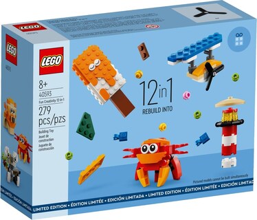 Foto 1 | Set Promocional 12 En 1 Lego Creator Fun Creativity 40593 - Venta Internacional.