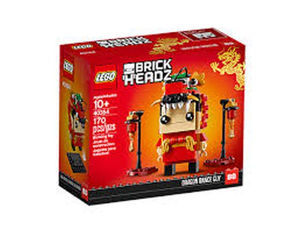 Foto 2 pulgar | Juguete De Construcción Lego Brickheadz Dragon Dance Guy 40354 - Venta Internacional.