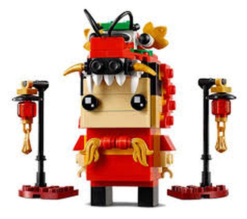 Foto 2 | Juguete De Construcción Lego Brickheadz Dragon Dance Guy 40354 - Venta Internacional.