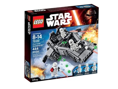 Foto 2 | Kit De Construcción Lego Star Wars First Order Snowspeeder 75100 - Venta Internacional.