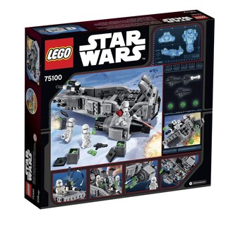 Foto 4 | Kit De Construcción Lego Star Wars First Order Snowspeeder 75100 - Venta Internacional.