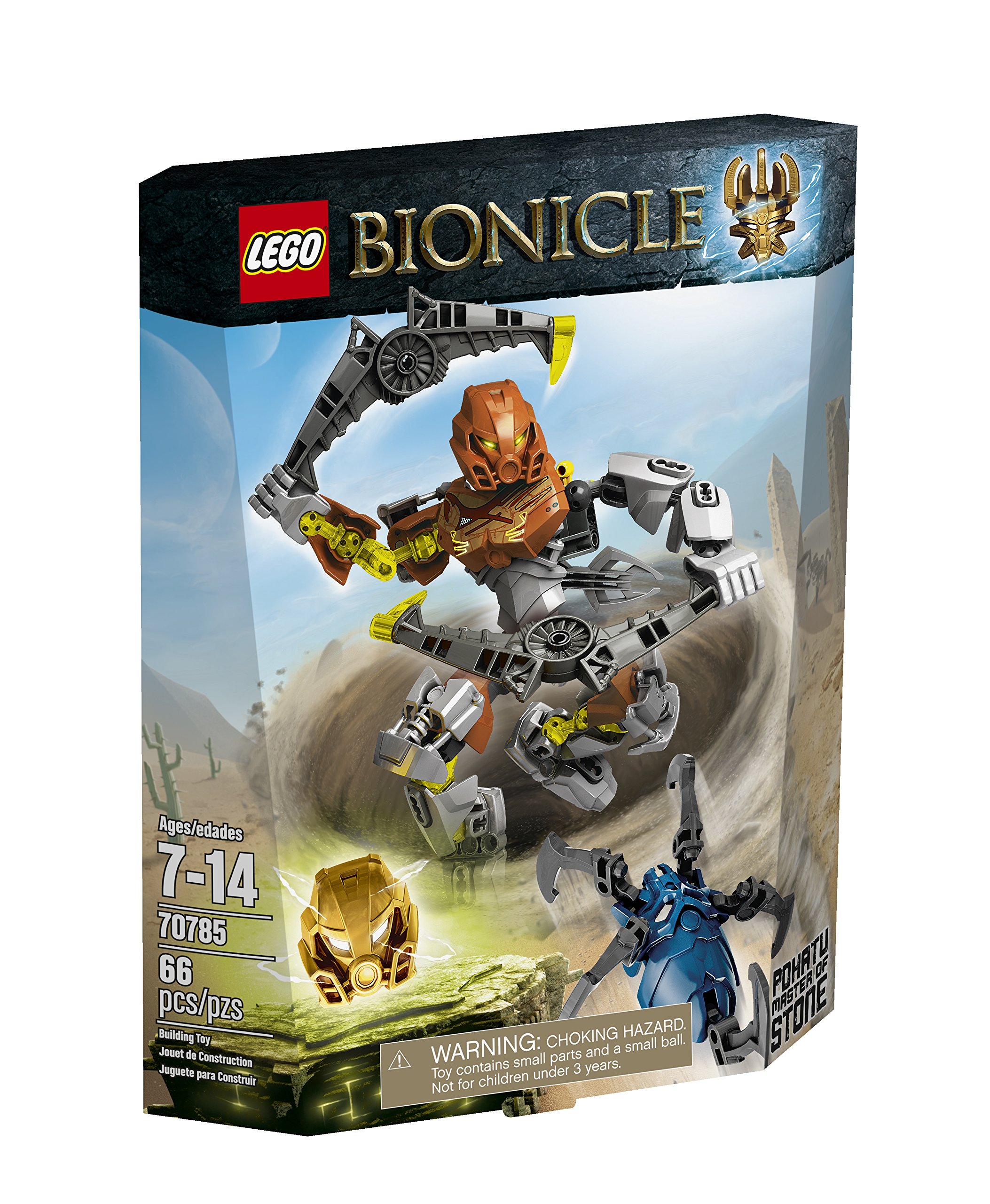 Foto 2 pulgar | Figura De Acción Lego Bionicle Pohatu Master Of Stone De 18 Cm De Altura - Venta Internacional.