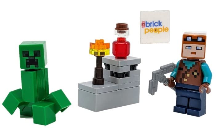Foto 2 pulgar | Juguete Lego Minecraft Miner And Creeper Con Accesorios Para Minas - Venta Internacional.
