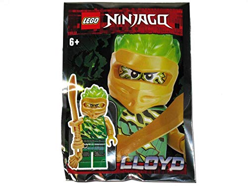 Foto 4 pulgar | Figura Lego Ninjago Lloyd Fs Spinjitzu Slam Con Sable Dorado - Venta Internacional.