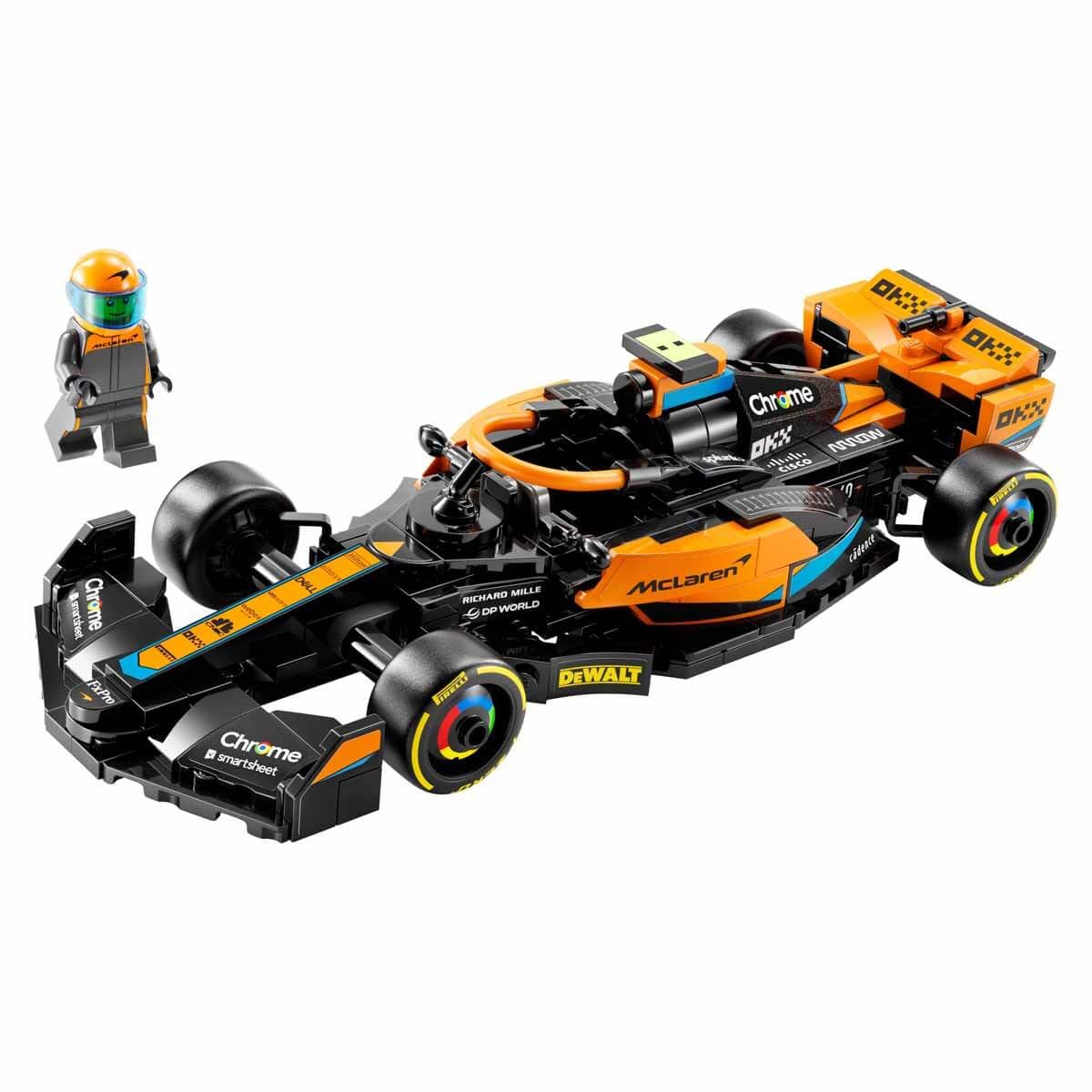 Foto 3 pulgar | Coche De Carreras De Fórmula 1 De Toy Lego Speed Champions Mclaren 2023 - Venta Internacional.