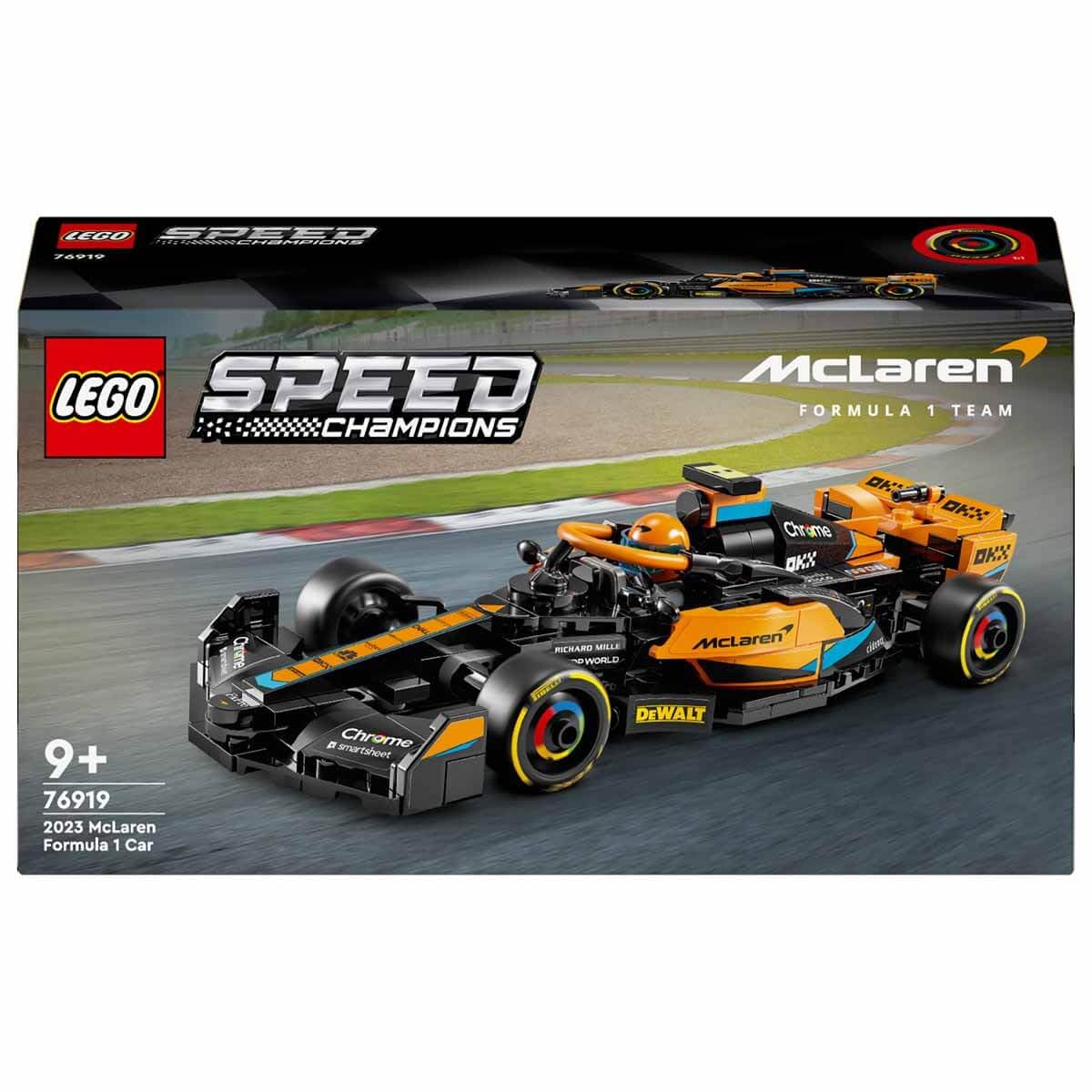 Foto 4 pulgar | Coche De Carreras De Fórmula 1 De Toy Lego Speed Champions Mclaren 2023 - Venta Internacional.