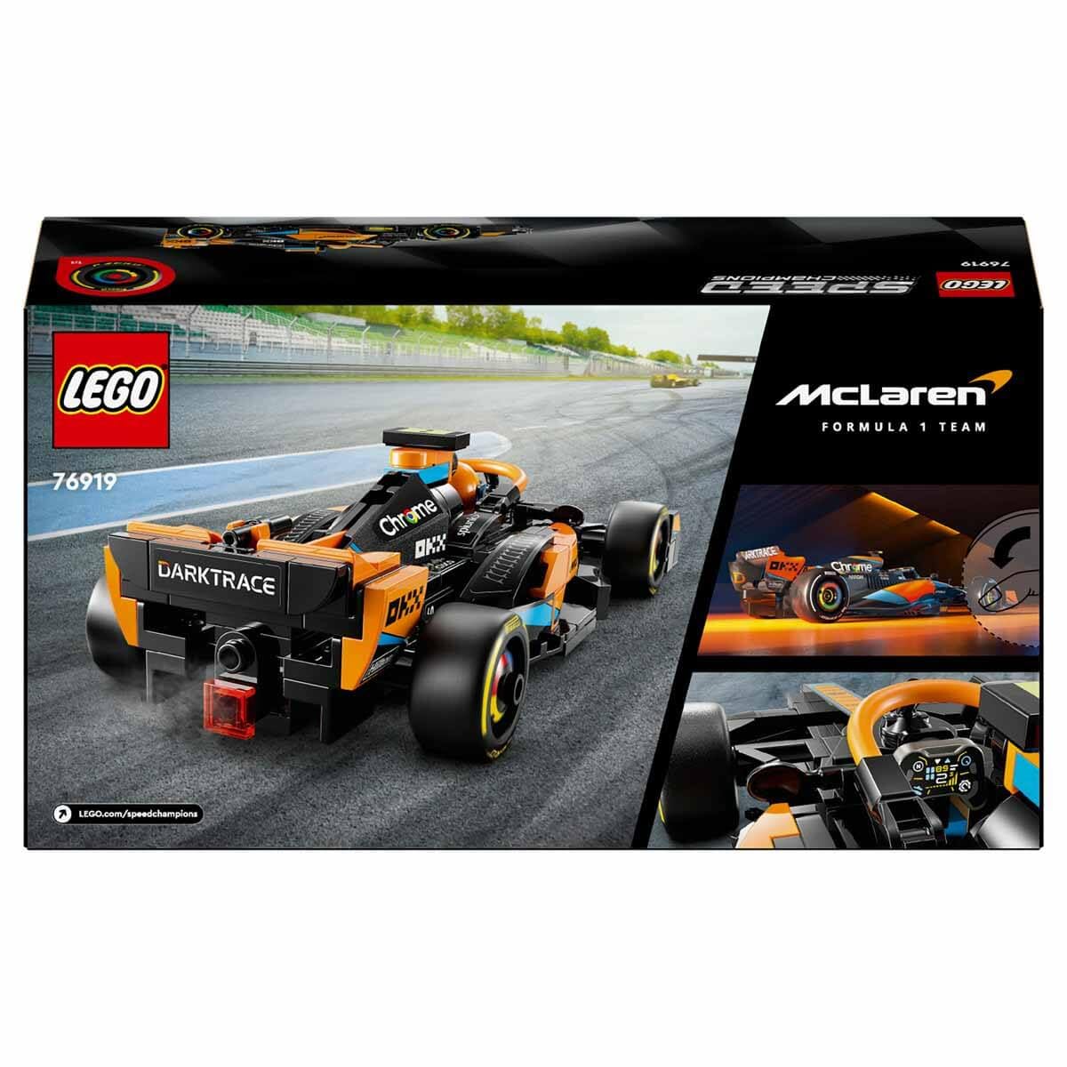 Foto 5 pulgar | Coche De Carreras De Fórmula 1 De Toy Lego Speed Champions Mclaren 2023 - Venta Internacional.