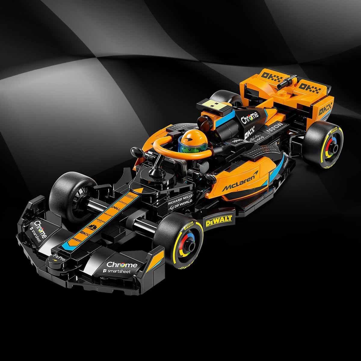 Foto 6 pulgar | Coche De Carreras De Fórmula 1 De Toy Lego Speed Champions Mclaren 2023 - Venta Internacional.