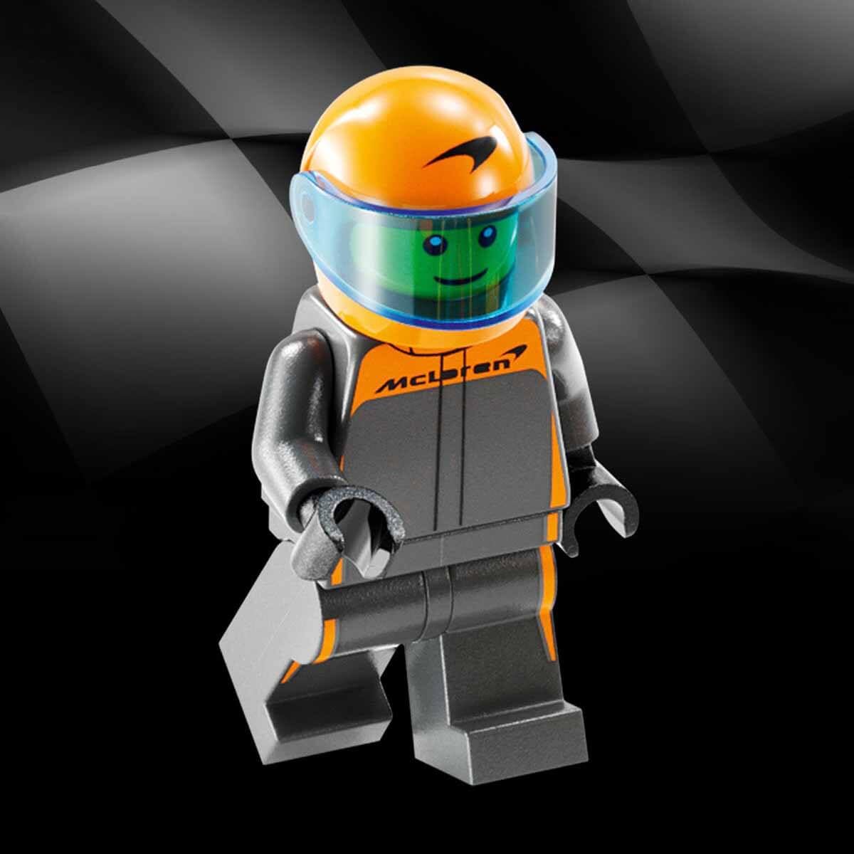 Foto 8 pulgar | Coche De Carreras De Fórmula 1 De Toy Lego Speed Champions Mclaren 2023 - Venta Internacional.
