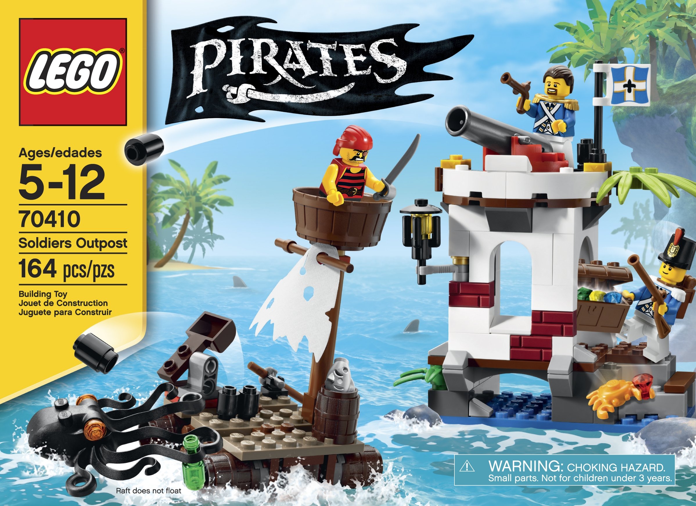 Foto 3 pulgar | Juguete De Construcción Lego Pirates Soldiers Outpost Con Accesorios - Venta Internacional.