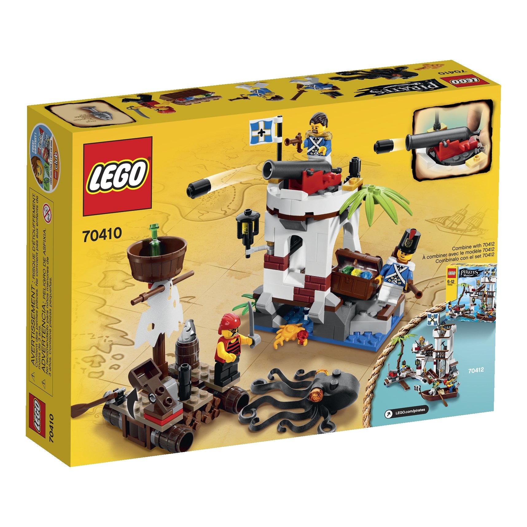 Foto 3 | Juguete De Construcción Lego Pirates Soldiers Outpost Con Accesorios - Venta Internacional.