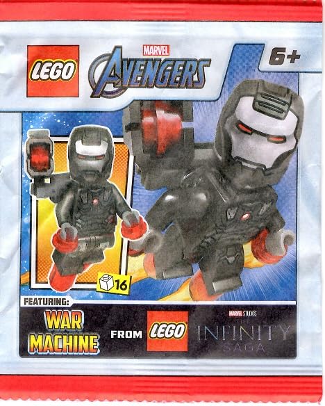 Foto 3 pulgar | Minifigura Lego Superheroes War Machine Con Cañón De Hombro 2024 - Venta Internacional.