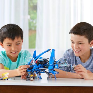 Foto 2 | Kit De Construcción Lego Ninjago Movie Lightning Jet 70614 876 Piezas - Venta Internacional.