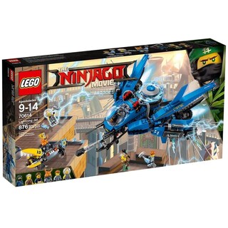 Foto 3 | Kit De Construcción Lego Ninjago Movie Lightning Jet 70614 876 Piezas - Venta Internacional.