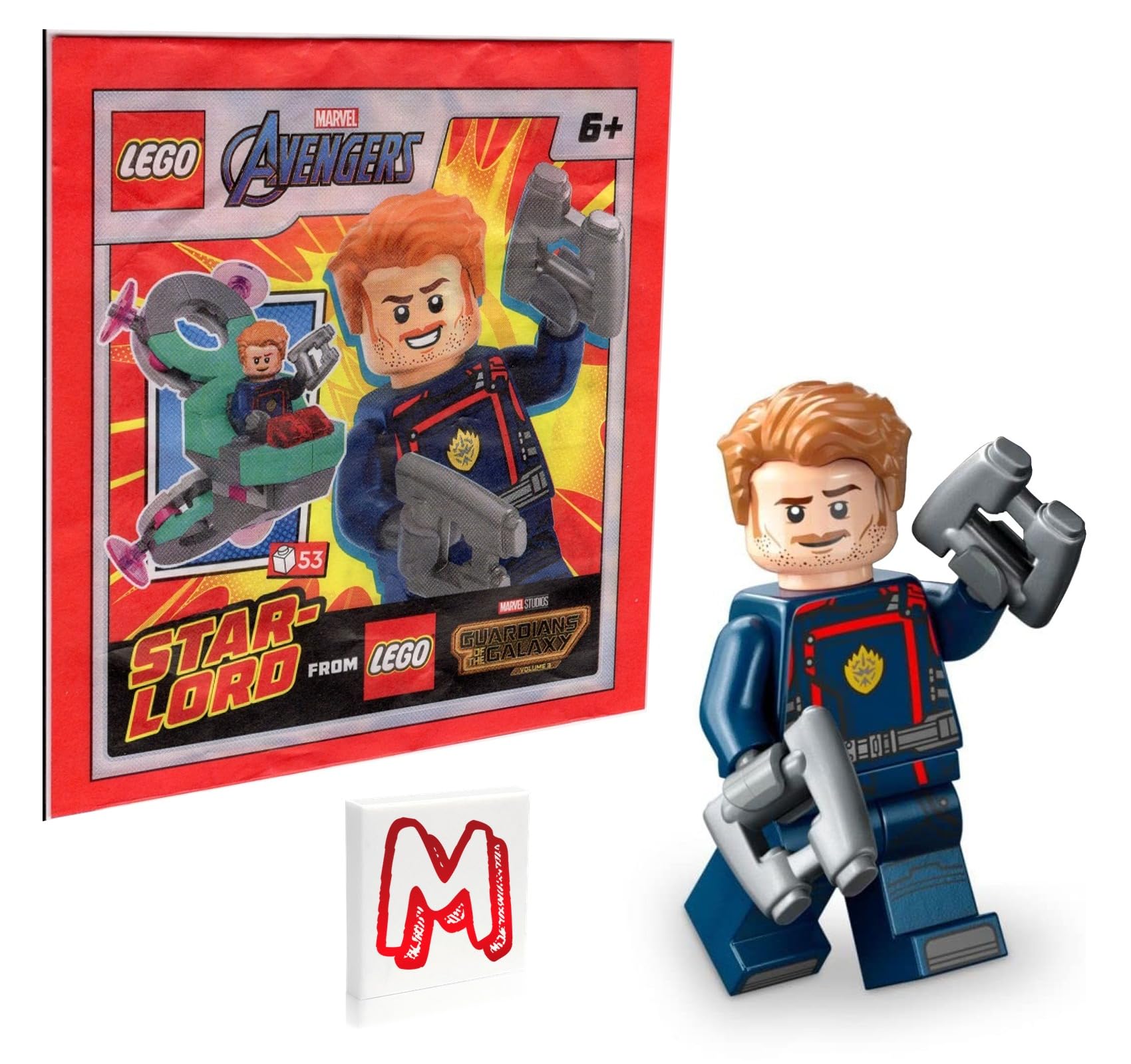 Foto 2 pulgar | Minifigura Lego Super Heroes Guardianes De La Galaxia, Vol. 3 - Venta Internacional.