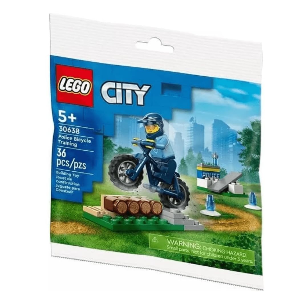 Foto 2 pulgar | Set De Entrenamiento En Bicicleta Lego City Police 30638 Con 1 Minifigura - Venta Internacional.