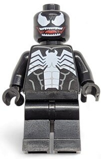 Foto 3 | Minifigura Lego Superheroes Venom De Spiderman, 4,3 Cm De Altura - Venta Internacional.