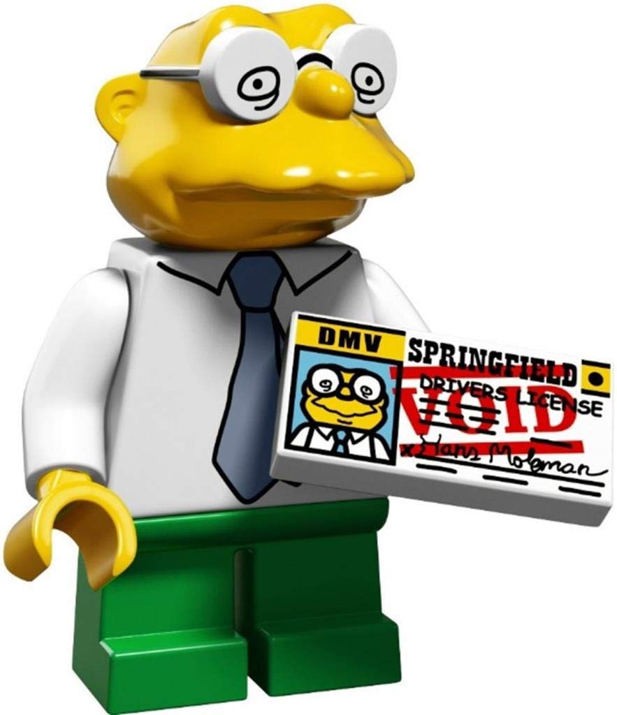 Foto 2 pulgar | Minifigura Coleccionable Lego Los Simpson Serie 2 De Hans Moleman - Venta Internacional.