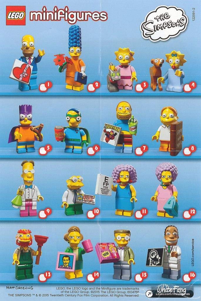 Foto 4 pulgar | Minifigura Coleccionable Lego Los Simpson Serie 2 De Hans Moleman - Venta Internacional.