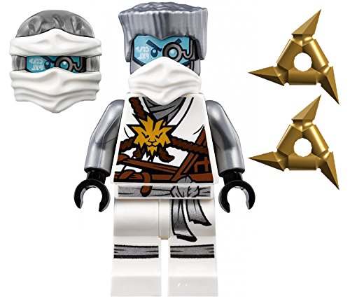 Foto 2 pulgar | Figura Lego Ninjago Zane Titanium 70588 De 5 Cm De Altura - Venta Internacional.