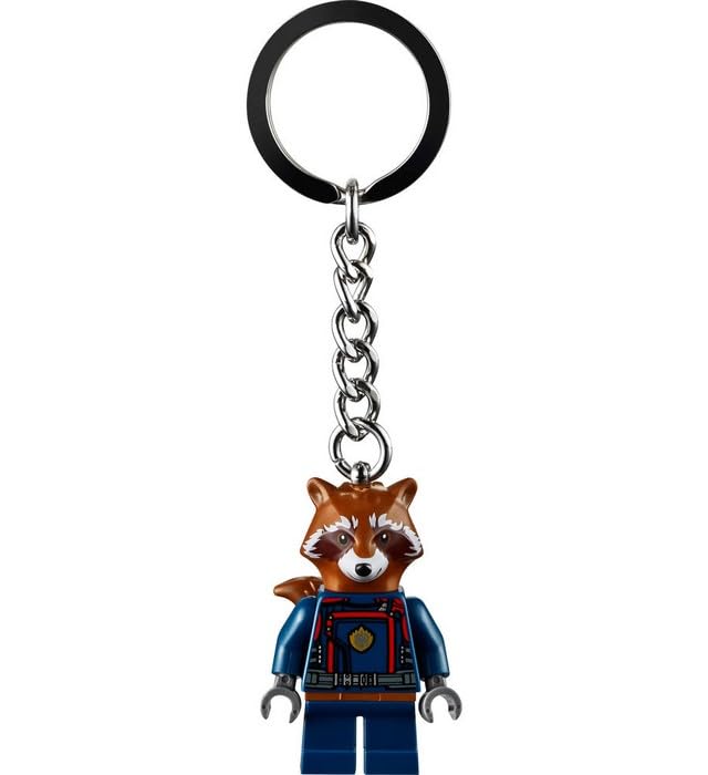 Foto 2 pulgar | Llavero Lego Marvel Superheroes Rocket Raccoon 854296 - Venta Internacional.