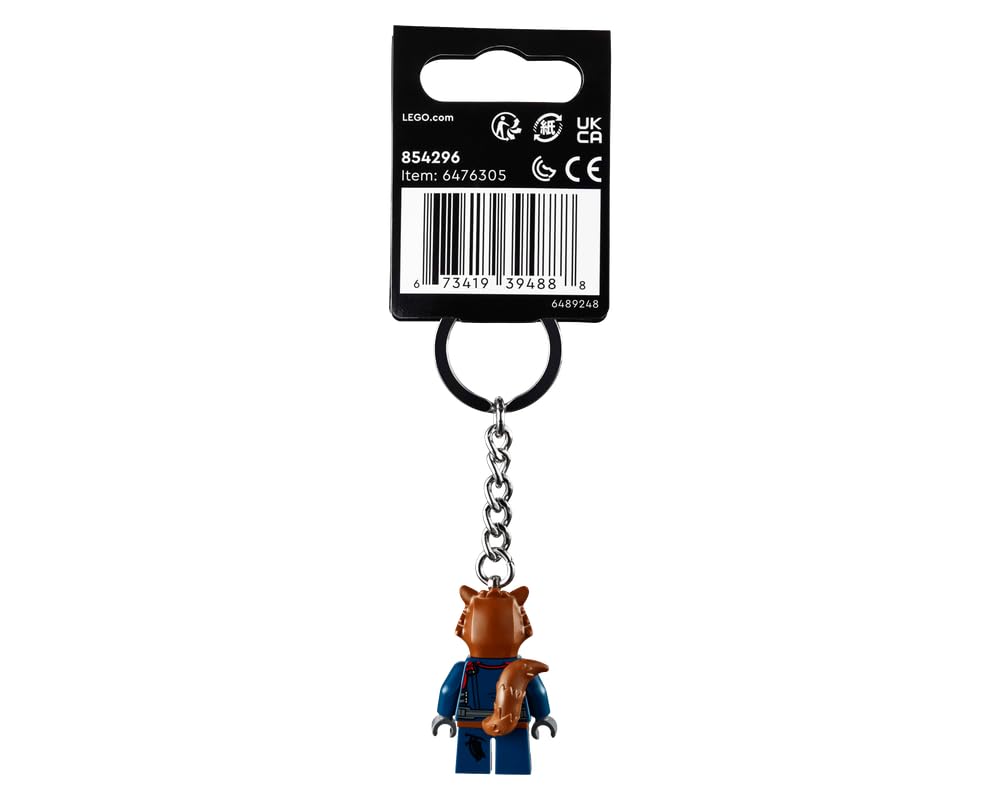 Foto 3 pulgar | Llavero Lego Marvel Superheroes Rocket Raccoon 854296 - Venta Internacional.