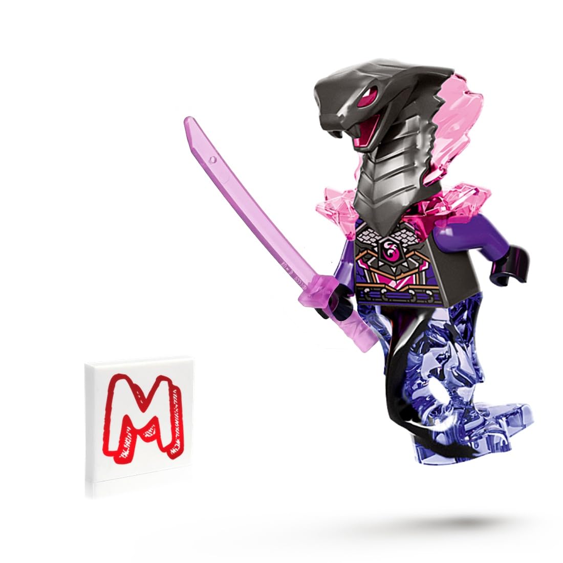 Foto 2 pulgar | Minifigura Cristalizada De Juguete Lego Ninjago General Aspheera - Venta Internacional.