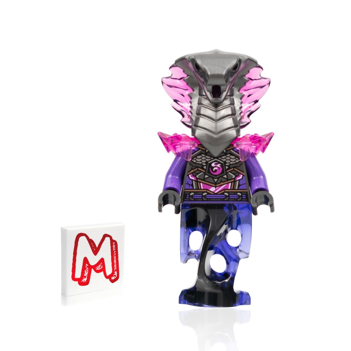 Foto 3 pulgar | Minifigura Cristalizada De Juguete Lego Ninjago General Aspheera - Venta Internacional.