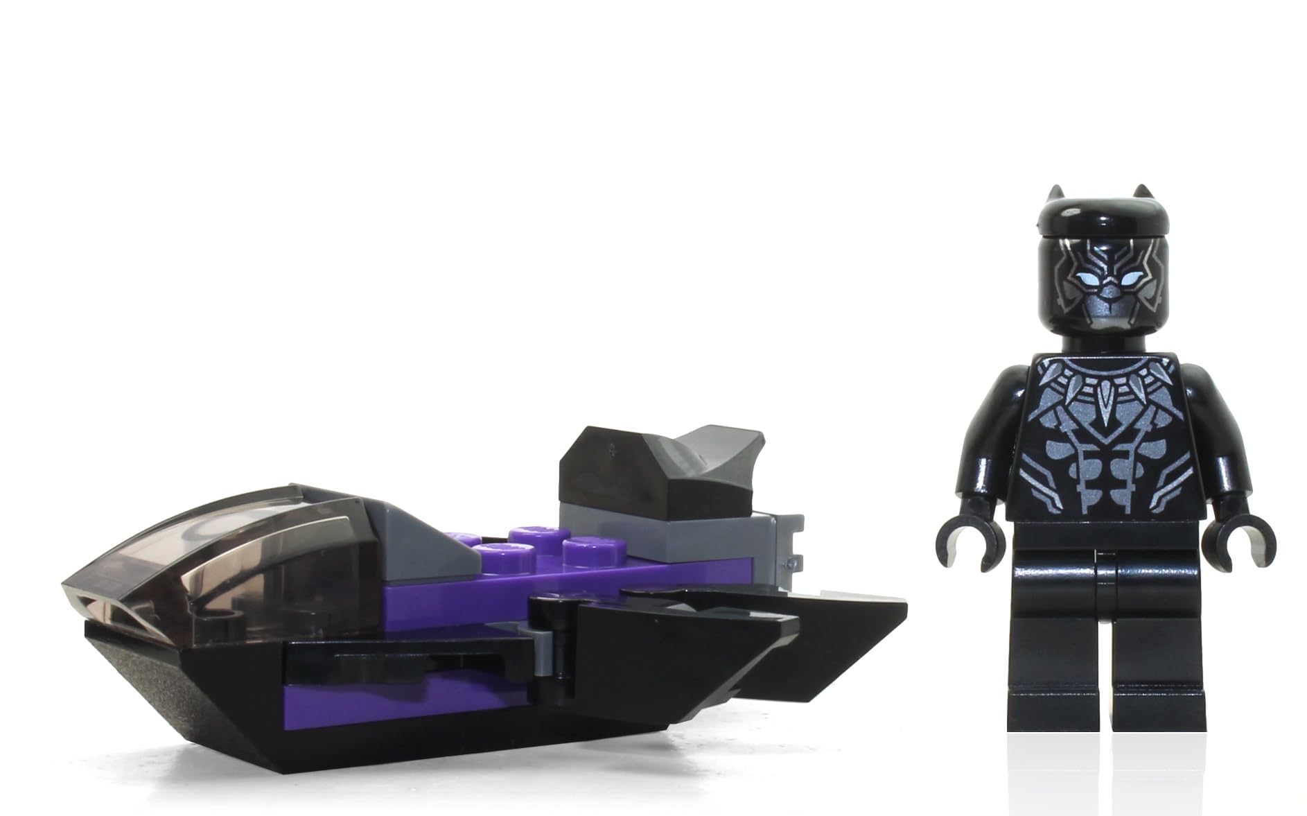 Foto 3 pulgar | Minifigura Lego Marvel Avengers Super Heroes Black Panther - Venta Internacional.