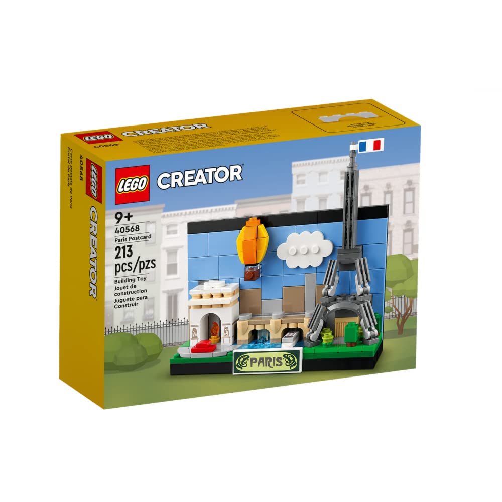 Foto 2 pulgar | Tarjeta Postal Lego Paris De Building Toy, 213 Unidades, Con Pegatinas De 13 Cm - Venta Internacional.
