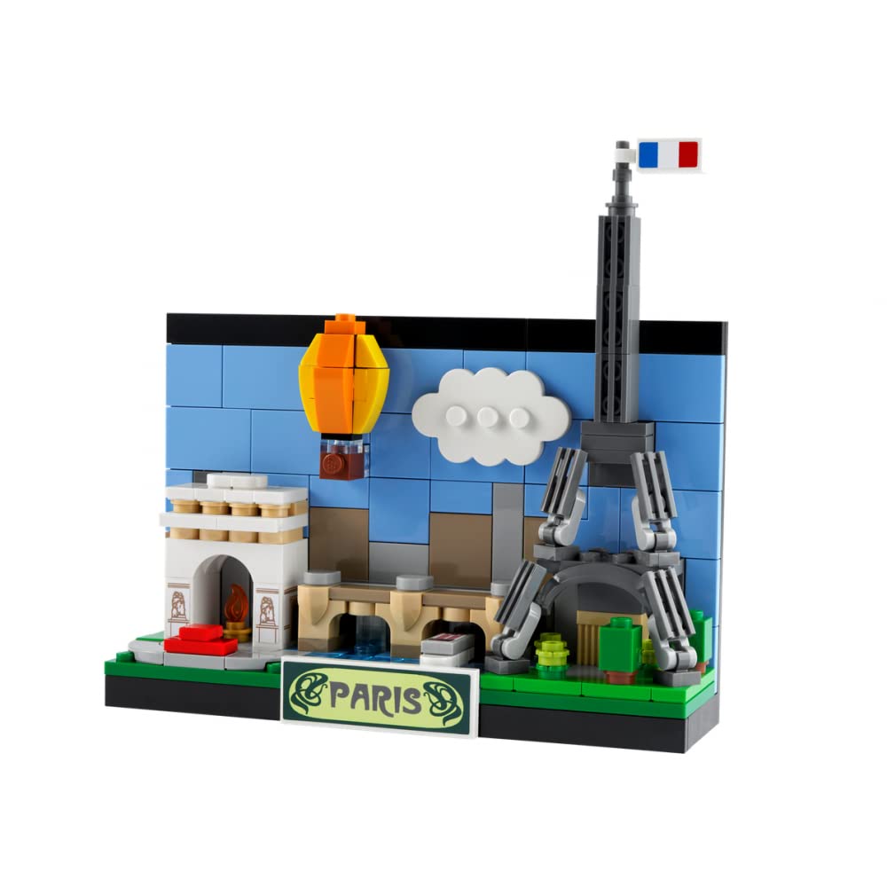 Foto 3 pulgar | Tarjeta Postal Lego Paris De Building Toy, 213 Unidades, Con Pegatinas De 13 Cm - Venta Internacional.